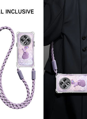 适用oppoA3手机壳PKA110新款OPPOa3pro软硅胶PJY110保护套opa四角挂绳opopa35G全包防摔opp0潮女卡通可爱小熊