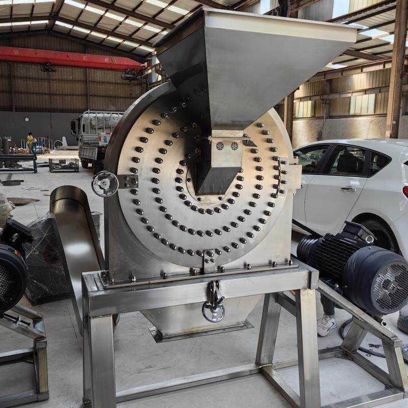 304不锈钢齿爪粉碎机无尘自吸大米磨粉机烧烤料白糖食盐破碎机,机械设备,粉碎机,淘宝优惠券,粉丝福利购,淘宝优惠卷