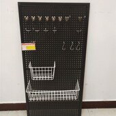 洞洞板货架手机配件展示架带边框五金工具挂板足厚孔板上墙饰品架