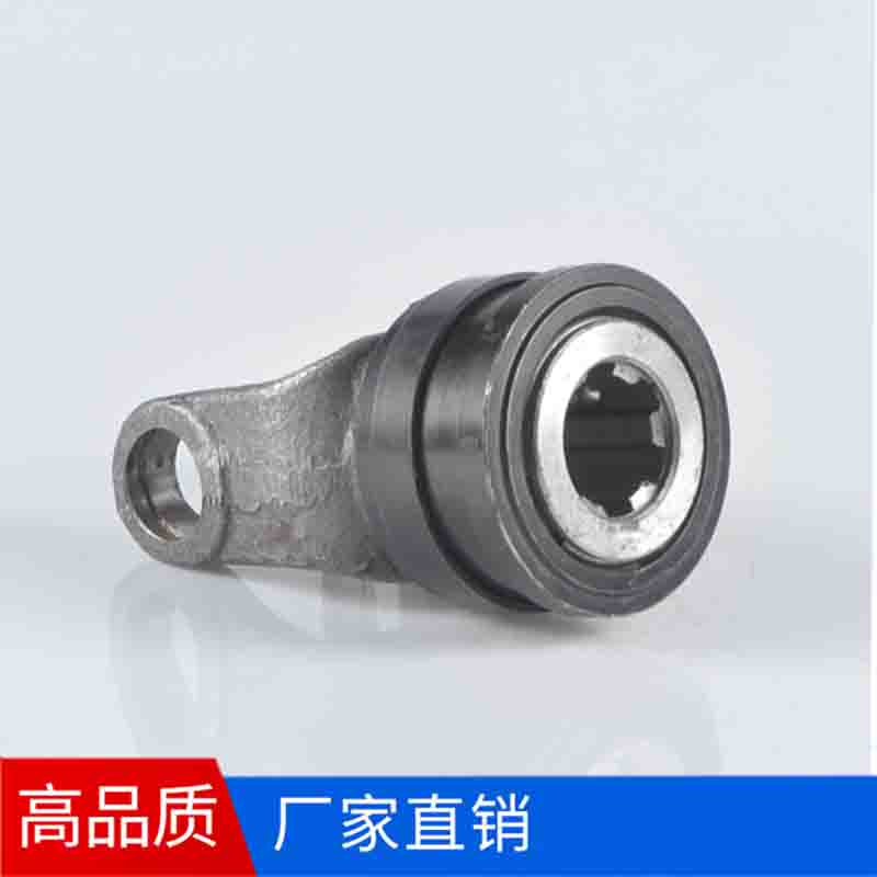 农机用传动轴羊角叉配件 小8齿小6齿21齿 农用车T锻造快速收紧花