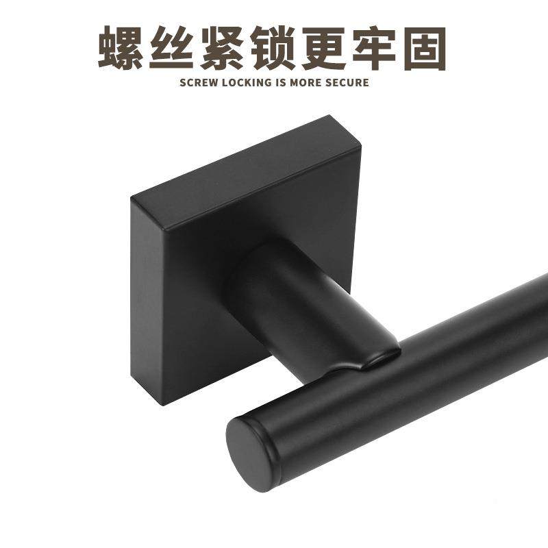 毛置巾架免打卫生不锈钢间浴巾架孔浴室挂架ZA-02012子厕所物架毛