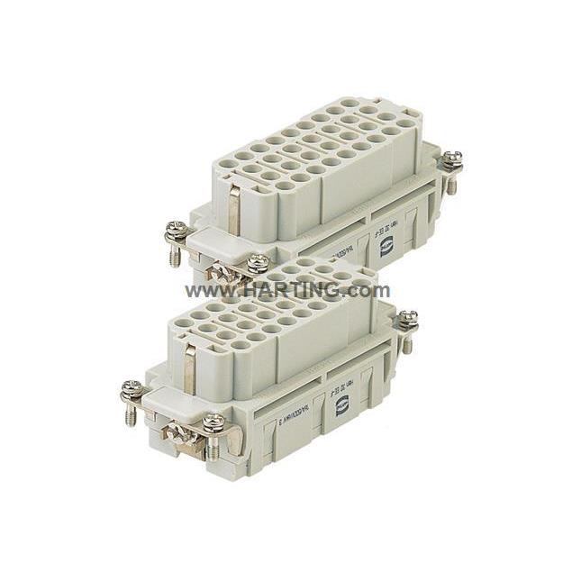 0932032111原装德HRTIYLBNGHA3N32EEA-F母头国哈丁32芯母头