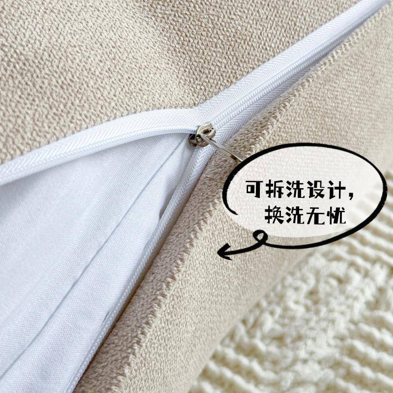 靠背床上大长枕靠日式榻榻米软简包北欧床GCL头靠极垫纯色政饰