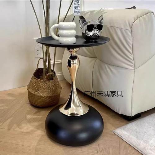 意奢式极简小桌子边茶几DLF轻沙发几简约现代客厅创意角几网边红