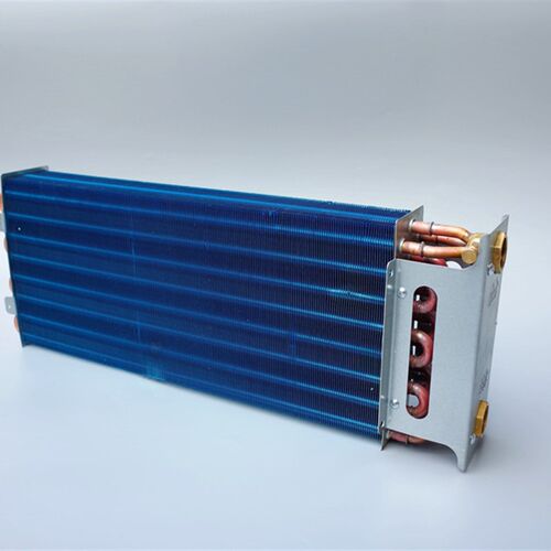 风机盘管表冷器铜管冷凝蒸发器中央空调铝箔散热器水暖空调换热芯
