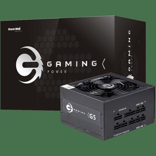 长城电源G5额定550W电源台式机电源全模组长城V5金牌电脑电源500W