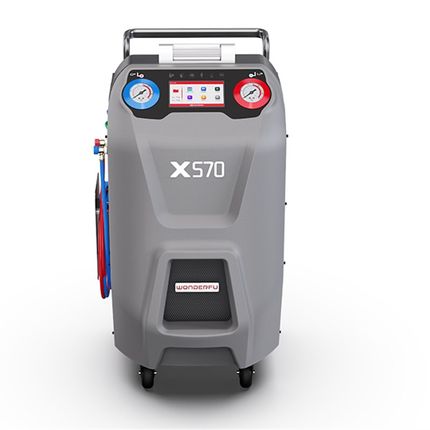 汽车冷媒空调管路清洗机p回收设备万得福WDF-X570冷媒回收加注机