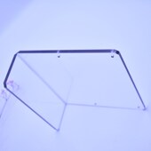 透明pc板折弯打孔加工pc板雕刻切割加工PC耐力板PC扩散板加工