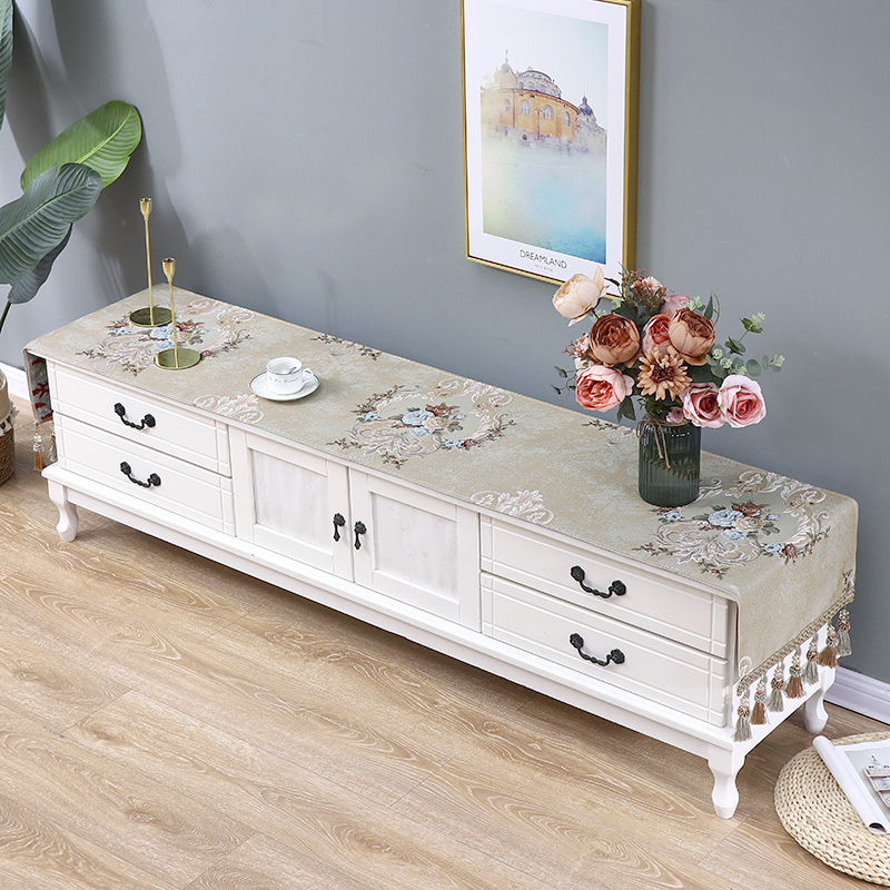 新款挂式电视罩电视机防尘罩套电视柜盖布家用55寸65寸75寸保护罩