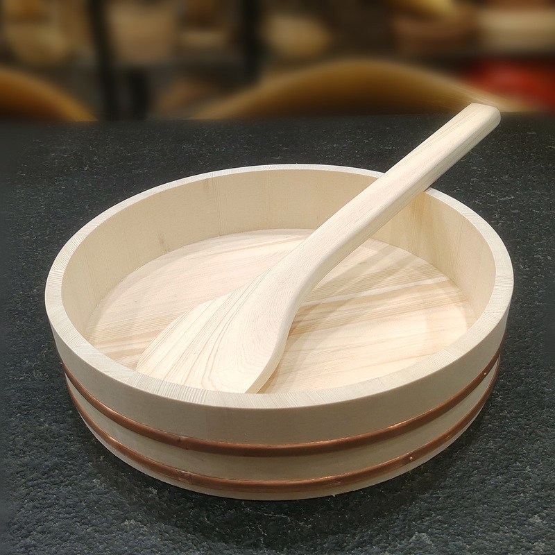 白木饭掌饭勺寿司捞饭掌木饭铲木铲拌饭木铲长木柄木勺拌饭盆配件