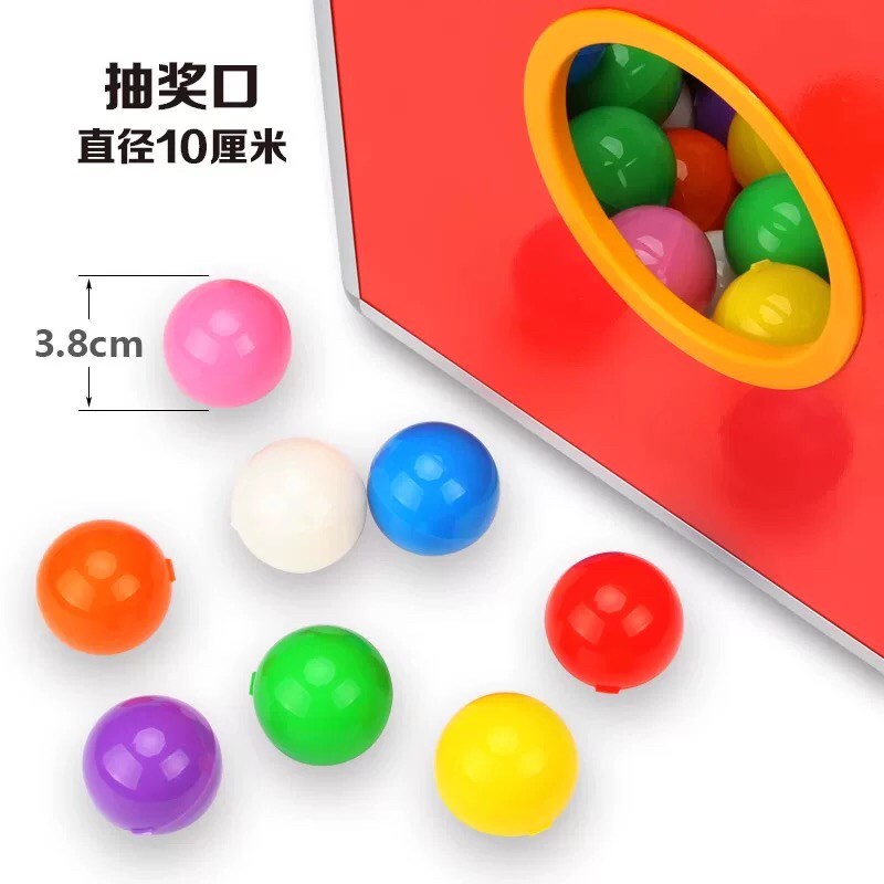 抽奖箱 大号透明 抽p奖盒 摇奖箱 抽奖球 年终活动 开业庆典用品