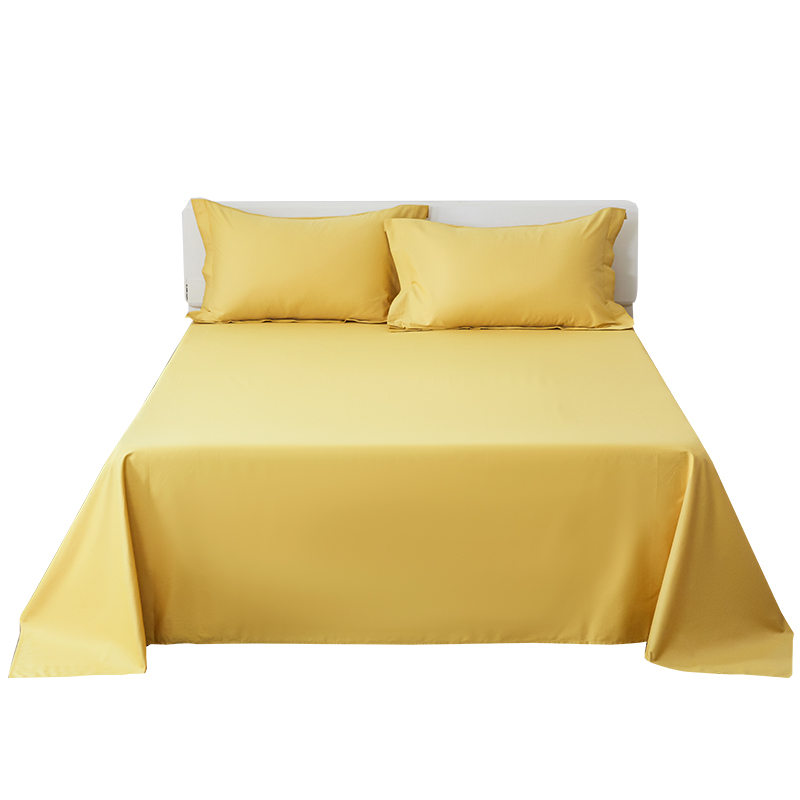 纯色床单单件单人双人p被单1.2/1.8m定制全棉榻榻米大炕单