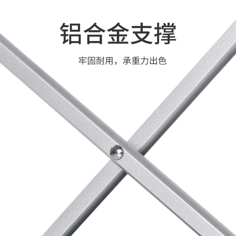 NH挪客小型铝合金折叠桌户v外野餐露营野外烧烤桌子便携简易四方