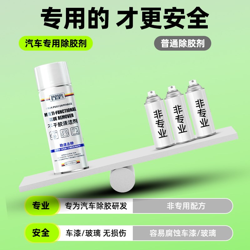 汽车用除c胶剂不伤漆面玻璃强力去除黏胶贴纸专用去胶不干胶清除