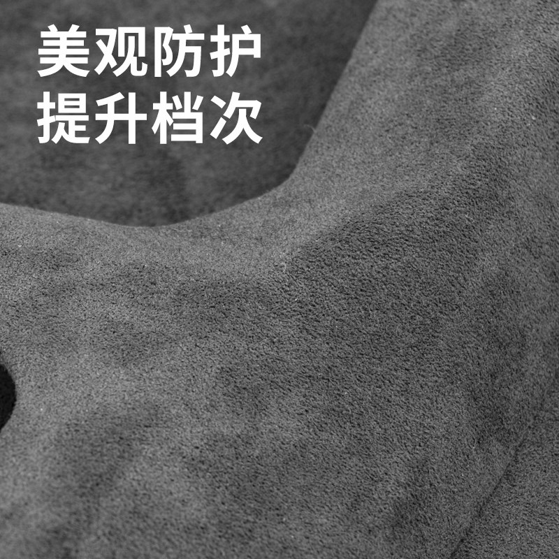 适用宝马X3中控面板改装内饰保护翻D毛皮X4iX3排挡套档位装饰贴件