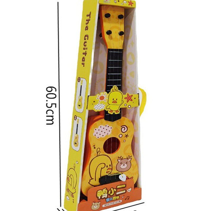 小萌鸭尤克里里可弹奏男女孩仿真乐器玩具儿童小吉他地摊机构