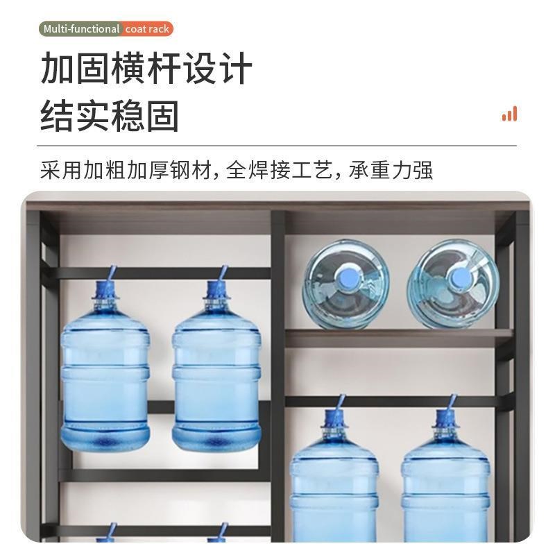 简易衣柜开放式衣帽间自制角钢架子组装I落地衣帽架置物架收纳布