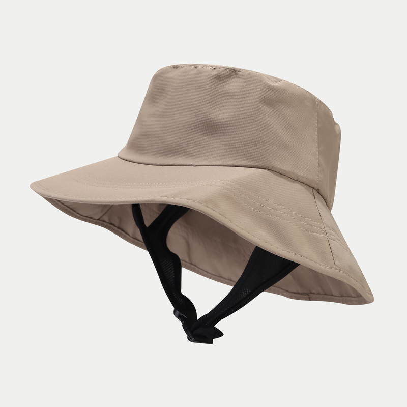 骑车吹不翻渔夫帽夏防晒防紫外线电动车防风大檐太阳帽遮阳帽女男