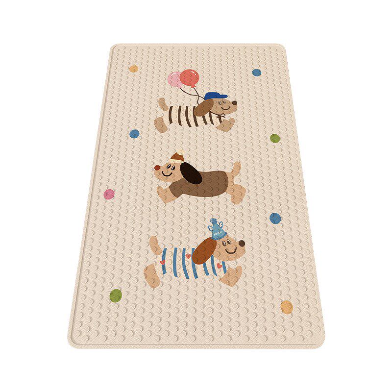 卫生间地垫浴室淋浴房防滑垫家用洗澡间儿童防摔踩脚垫PVC防水垫