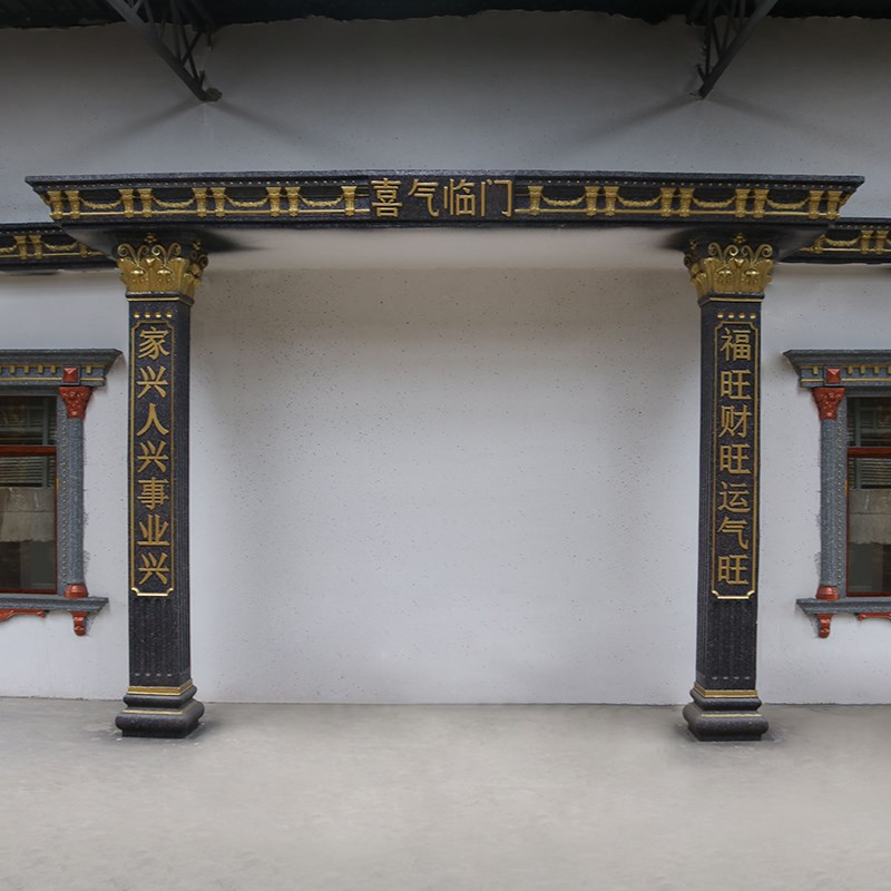 欧式水泥罗马柱子圆方形模具厂家销檐线楼梯扶手现浇花瓶栏杆窗套