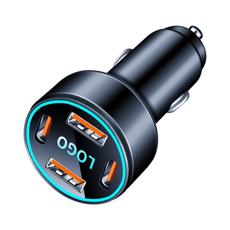 奥迪A4L车载充电器A6L/Q5L/A3/A5/A7/A8/Q3/Q7/Q2L点烟器转换插头