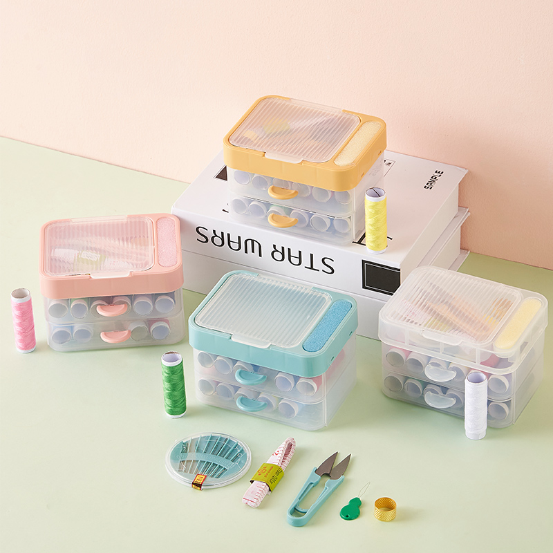 针线盒家用实用高档高质量针线包套装宿舍学生便携缝纫收纳多功能