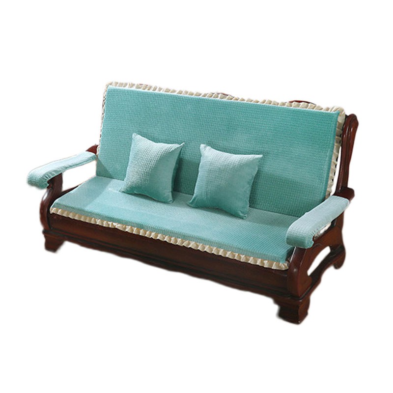 凉椅坐垫带靠背木质沙发座垫靠垫一体家用中式红木椅垫组合套装冬