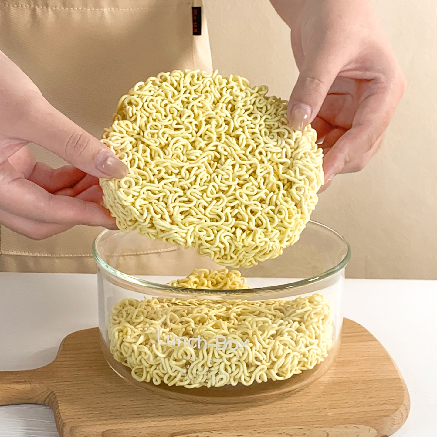 超轻玻璃饭盒微波炉加热专用保鲜盒食品级泡面碗带盖密封盒水果盒