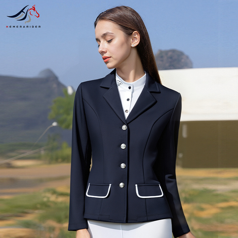 高彈考級比賽專用成人馬術西服女