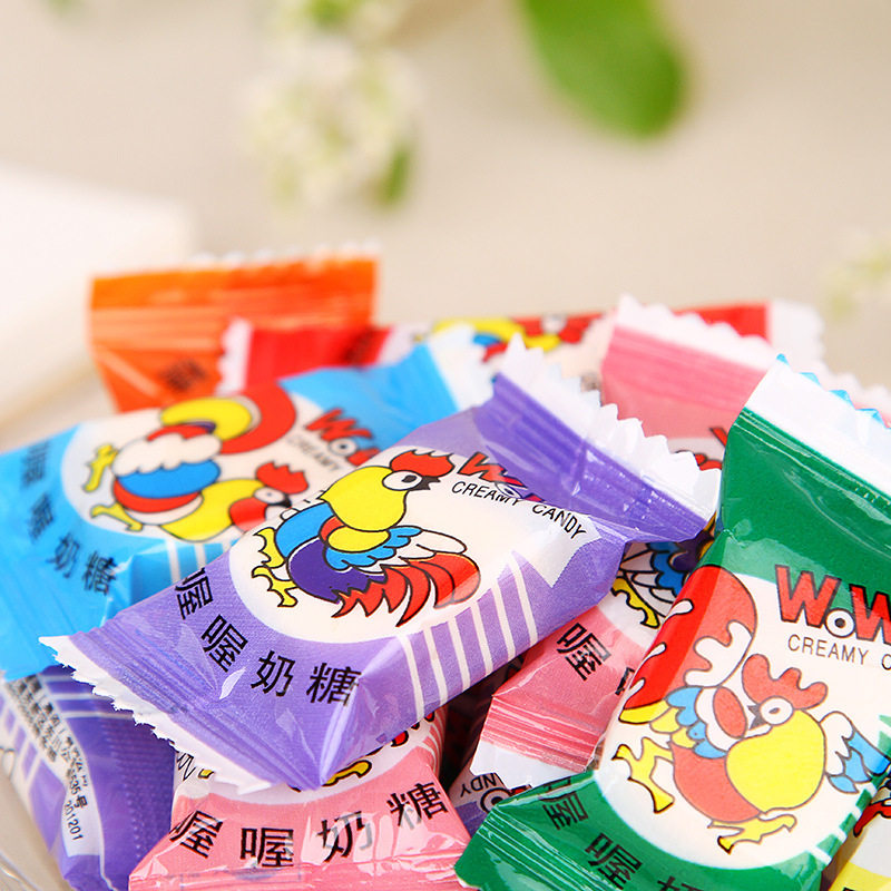 采之采 喔喔佳佳奶糖散装结婚喜糖批发怀旧糖果儿童节分享小零食