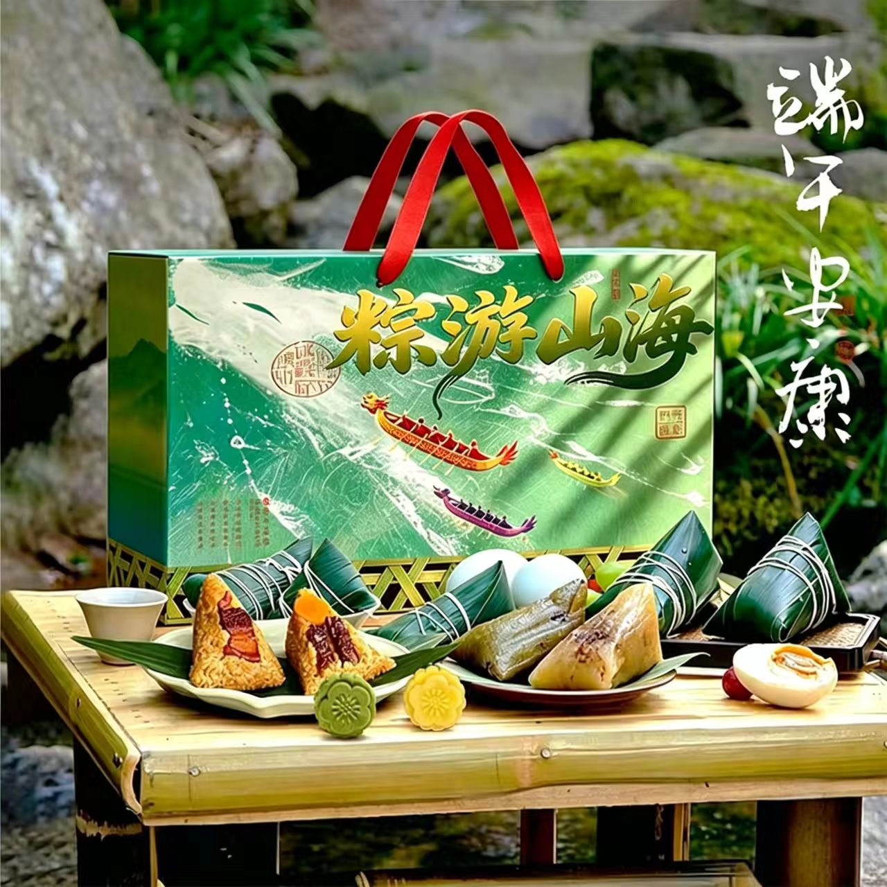 知味观端午节粽子礼盒团购送礼图片