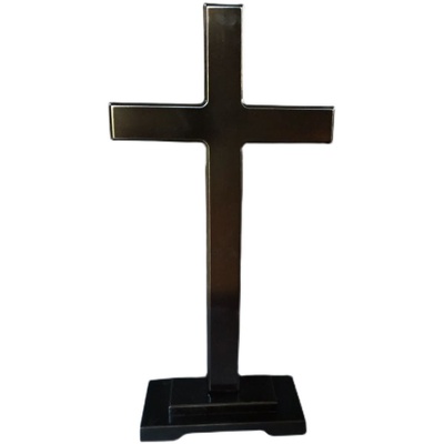实木大十字架 大型摆件可壁挂带底座可落地摆放多色装饰十字架