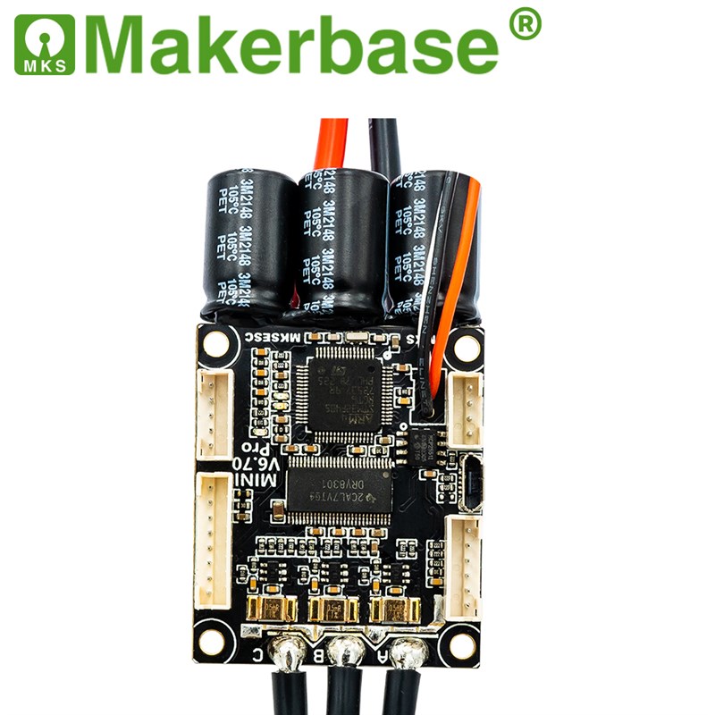 Makerbase VESC MINI V6.7 Pro本杰明电调  航模FOC无刷电机VESC6