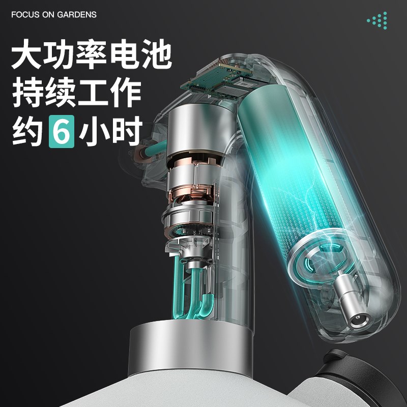 电动喷壶浇花家用小型洒水壶浇菜长嘴高压喷水壶超细雾器消毒喷雾