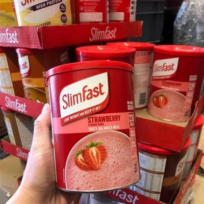 英国slimfast代餐奶昔粉营养饱腹食品膳食纤维