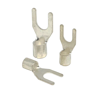 线鼻子线耳 4平方叉型U型Y型冷压接线压线裸端子接头铜 UT1.5 2.5