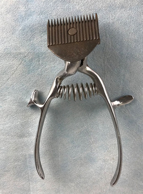 剃头推子老物件七八十年代旧货民俗杂项摆件怀旧收藏老式理发用具