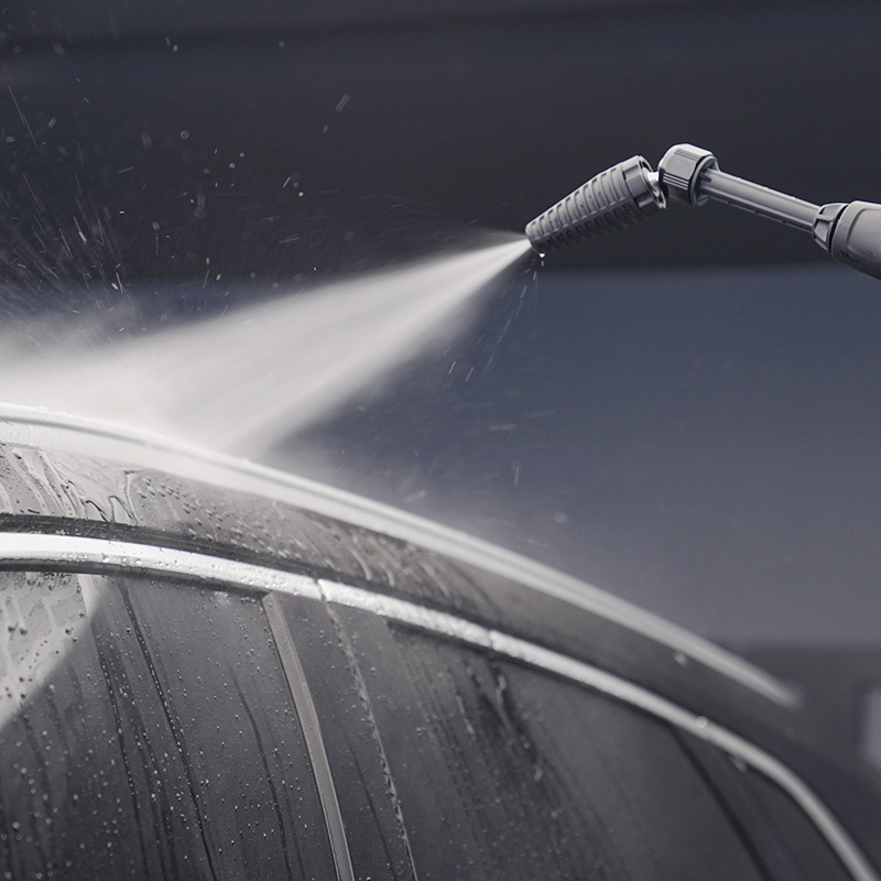 绿田洗车机配件万向莲花喷头车顶车底盘车身清洗工具出水旋转喷头