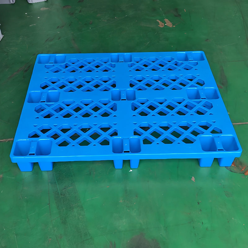 厂家销售网格18脚塑料托盘1200*1000*140叉车托盘防潮栈板
