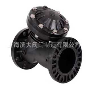 塑料Y型隔膜阀PVC隔膜阀 上海滨大阀门塑料PVC隔膜阀