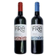 混酿与梅洛 fre红酒无醇红葡萄酒脱醇组合750ml舒特轻舞挡酒