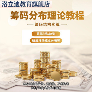 股票筹码峰分布理论实战分析摸清庄家看透主力持仓成本庄股均线