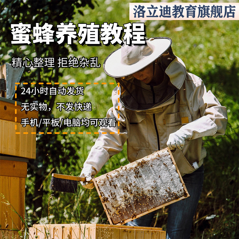 养蜂教程蜜蜂养殖技术养蜂视频蜜蜂养殖技术视频中蜂养殖资料大全