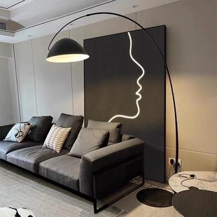 现代简约抽象装饰画意式黑白灰小众玄关过道正对门楼梯间软装入户