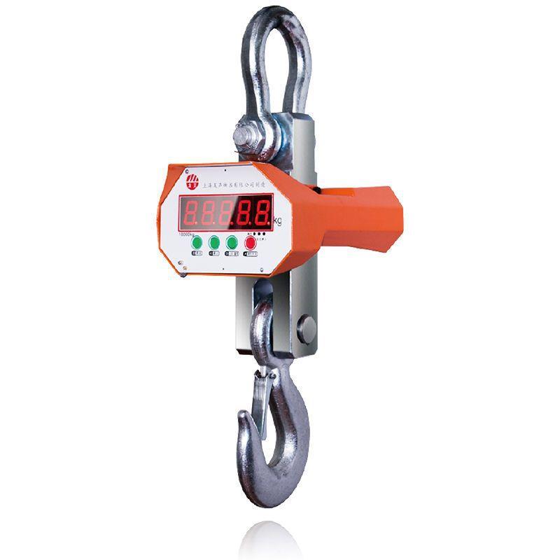 上海友声电子吊秤1-3T5T10吨挂钩称行吊车磅无线电子吊钩吊秤3吨