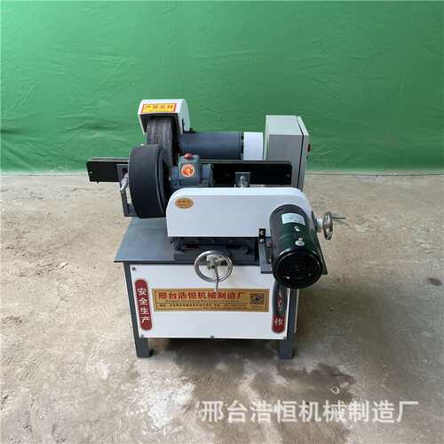 台式小型去毛刺机钢管拉丝抛光机不锈钢管外圆除锈电动自动抛光