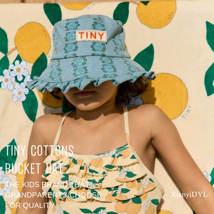 SS26春夏儿童男童女童遮阳防水渔夫帽鸭舌帽棒球帽帽子牛仔沙滩