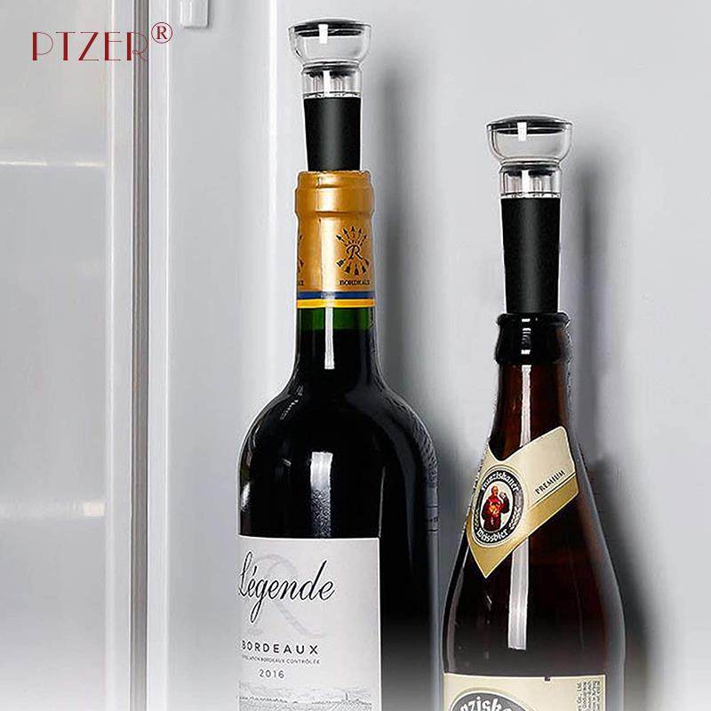 PTZER葡萄酒抽真空酒塞家用红酒保鲜排空气保存瓶塞葡萄酒密封塞