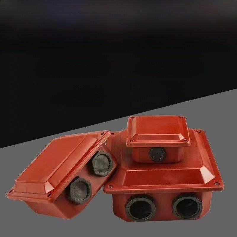 Y2三相电机接线盒铁丝盒耐高温Y80-Y315方形防火电机配件