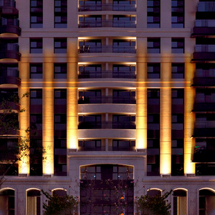 一束光聚光灯led户外壁灯防水远射光束灯投射灯窄光洗墙灯光柱灯